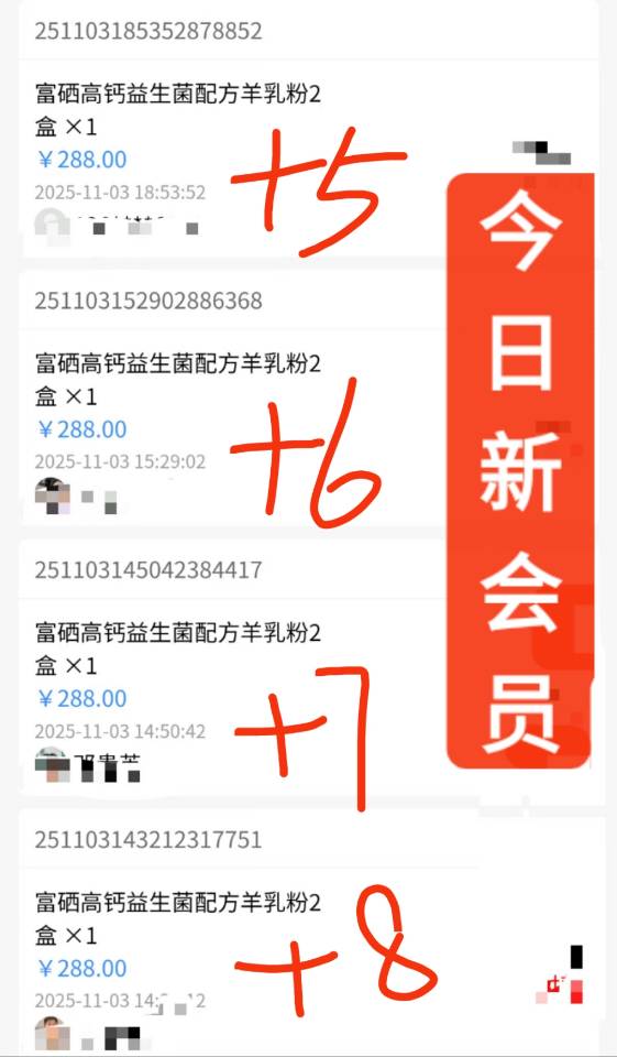 今日新会员+10 新会员一个接一个 ​ ​羊奶换牛奶🥛十五五规划好明确[强] 2026大力补贴羊奶产 配图