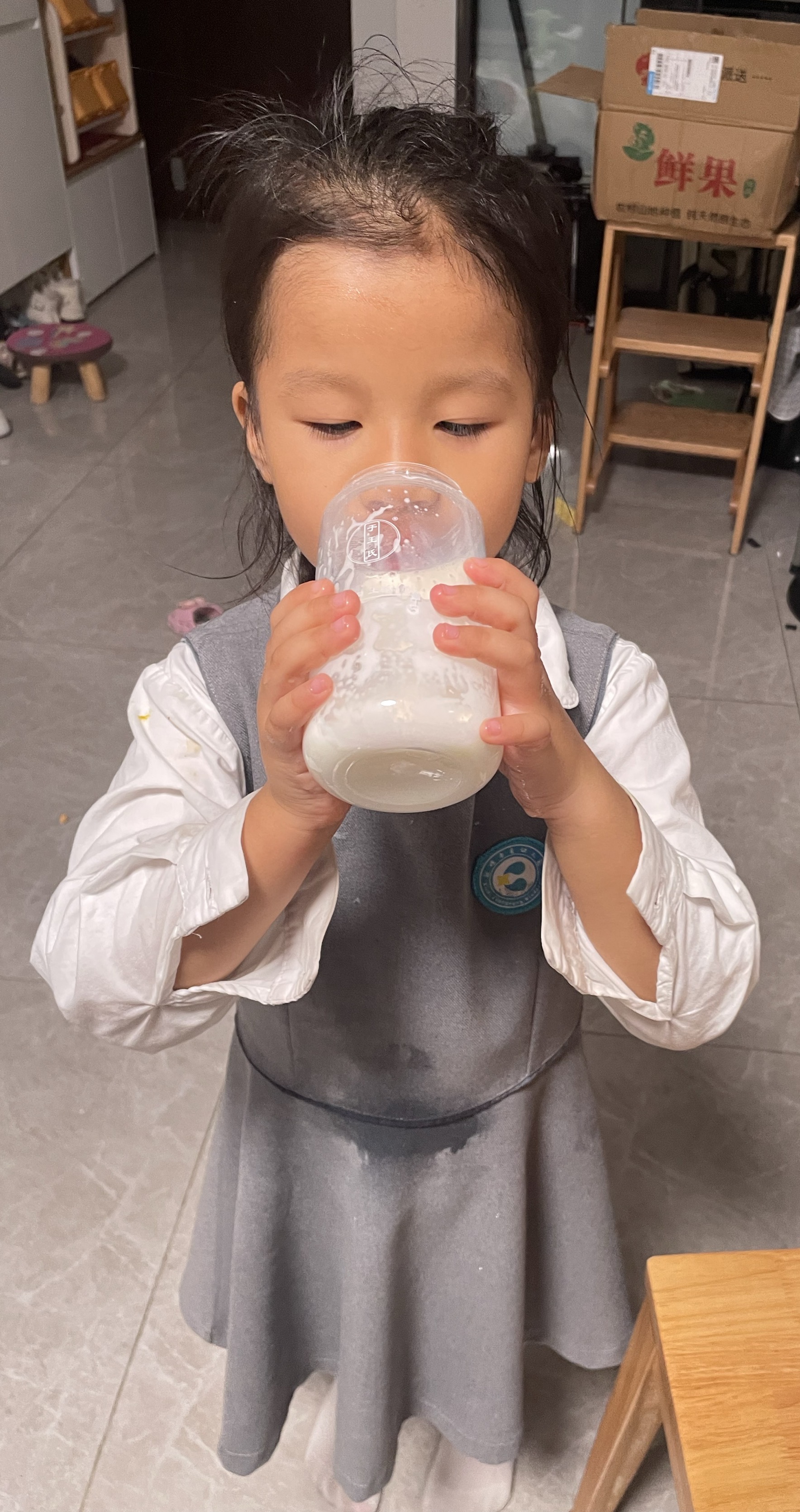 孩子👶🏻们都喜欢喝我们于王氏的.羊奶粉 配图