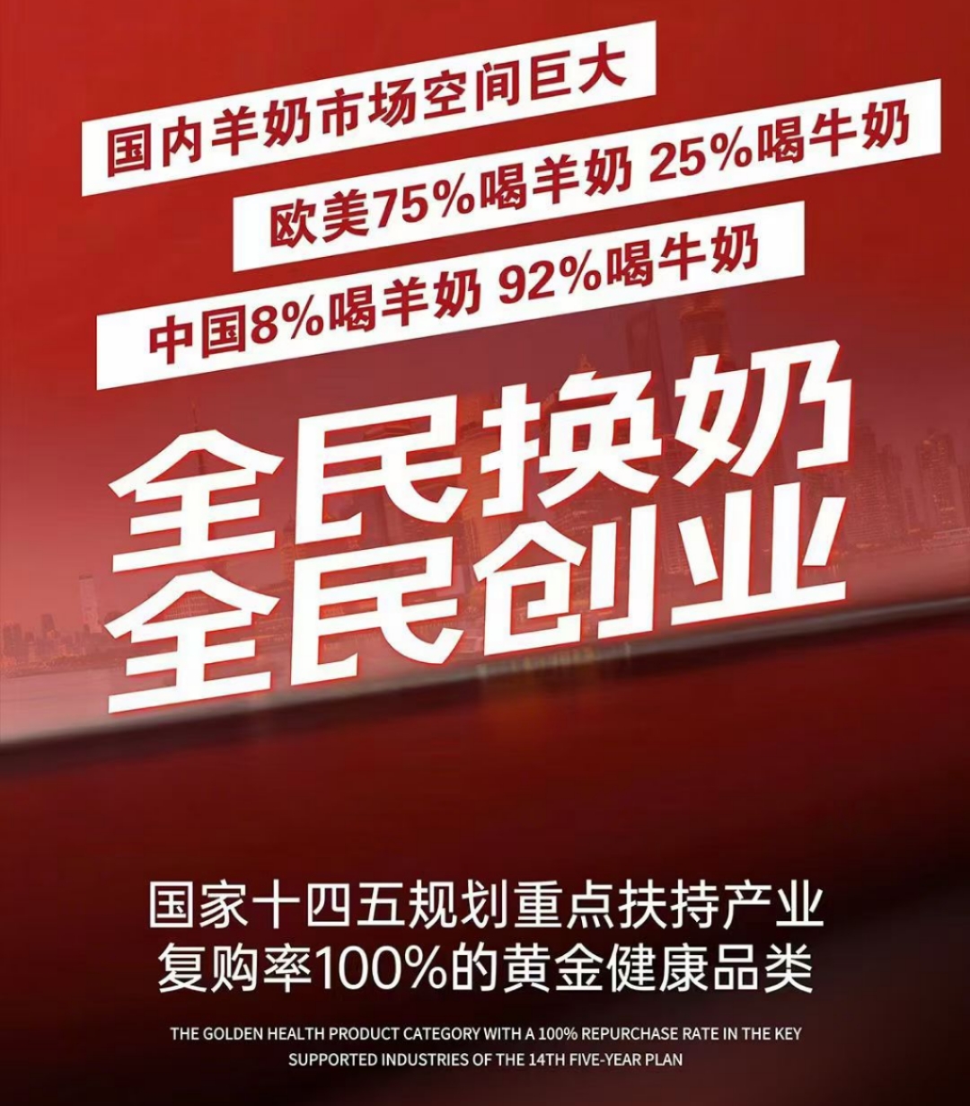 羊奶代替牛奶🥛 是国家战略…. 全民换奶革命，已拉开帷幕🔥🔥 配图