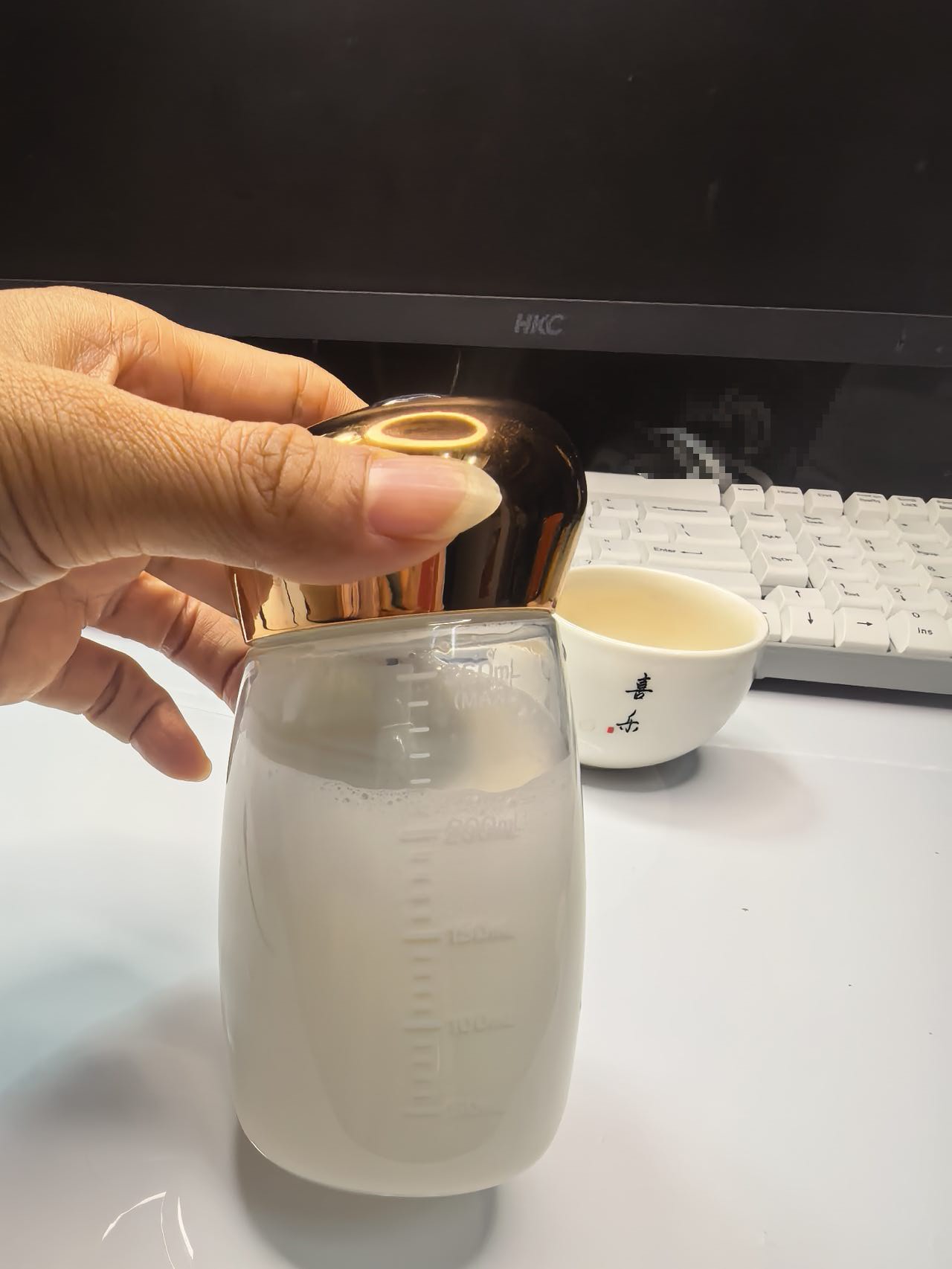 为什么推荐你喝羊奶❓ 羊奶温性，给身体升 阳 加温，给健康加分‼️ 配图