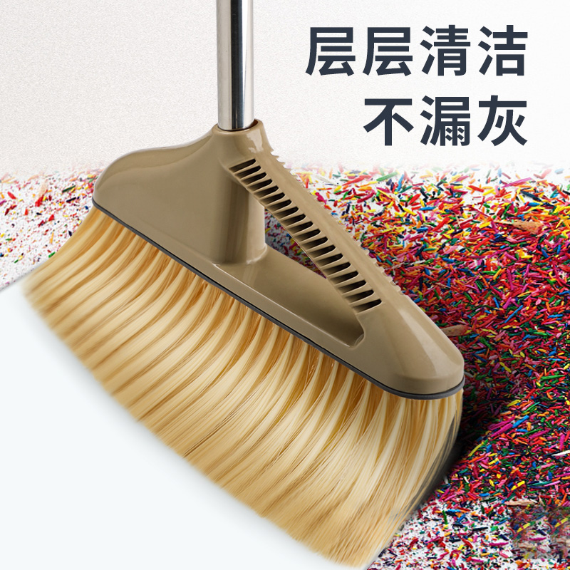扫把簸箕套装软毛不粘头发笤帚地刮单个扫帚家用扫地扫头发