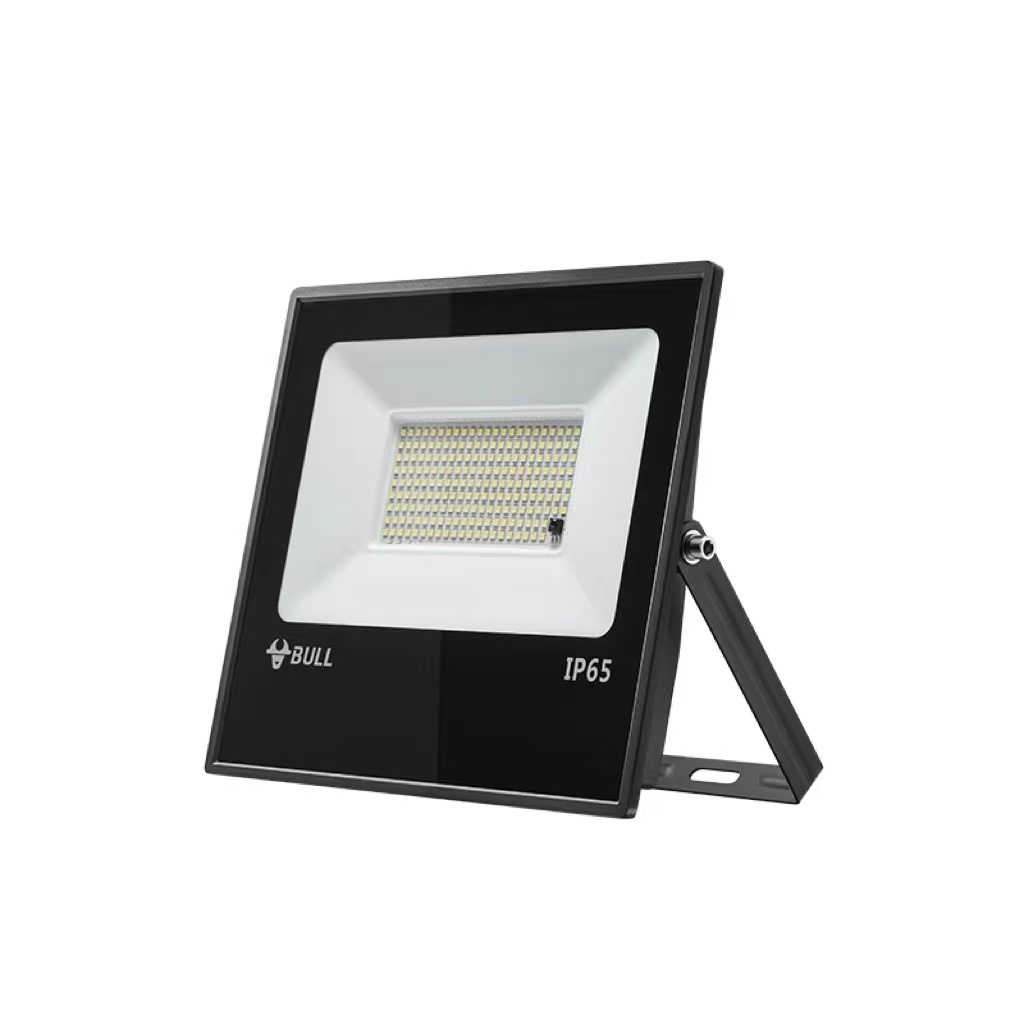 公牛 太阳能投光灯 智能光控 25W-6500K MG-B025A-AE 银黑 个