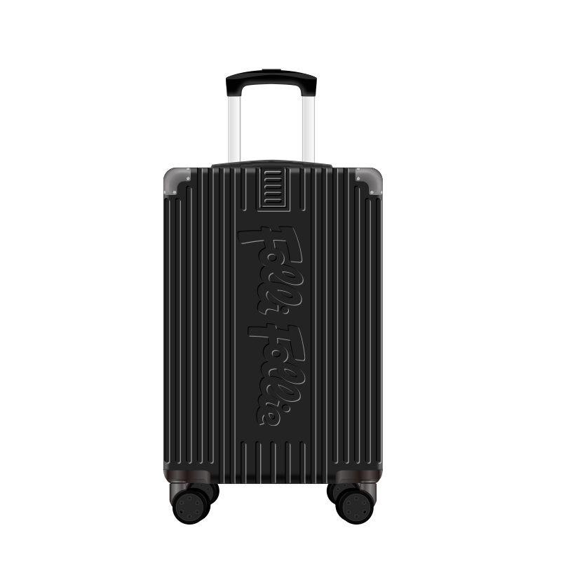 Folli Follie时尚竖条纹包角拉杆箱