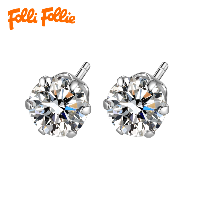 Folli Follie 简约六爪耳钉