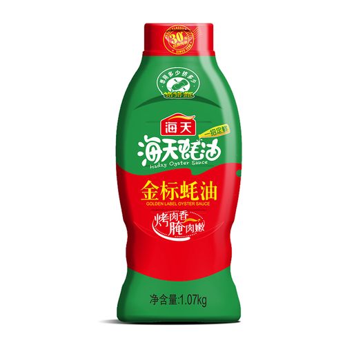 1.07kg海天金标蚝油（挤挤装）