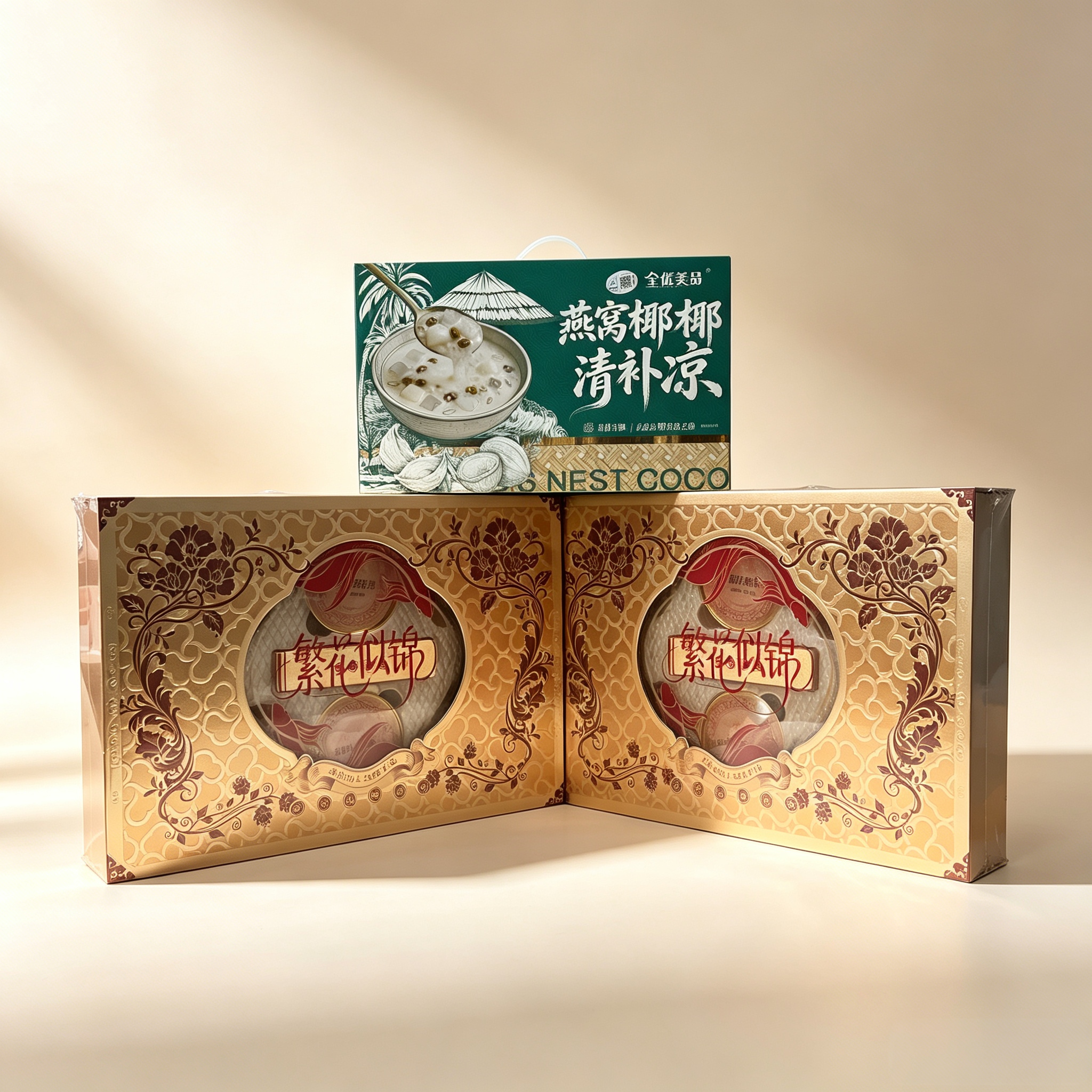 【商务专享】繁花似锦燕窝粥礼盒套装