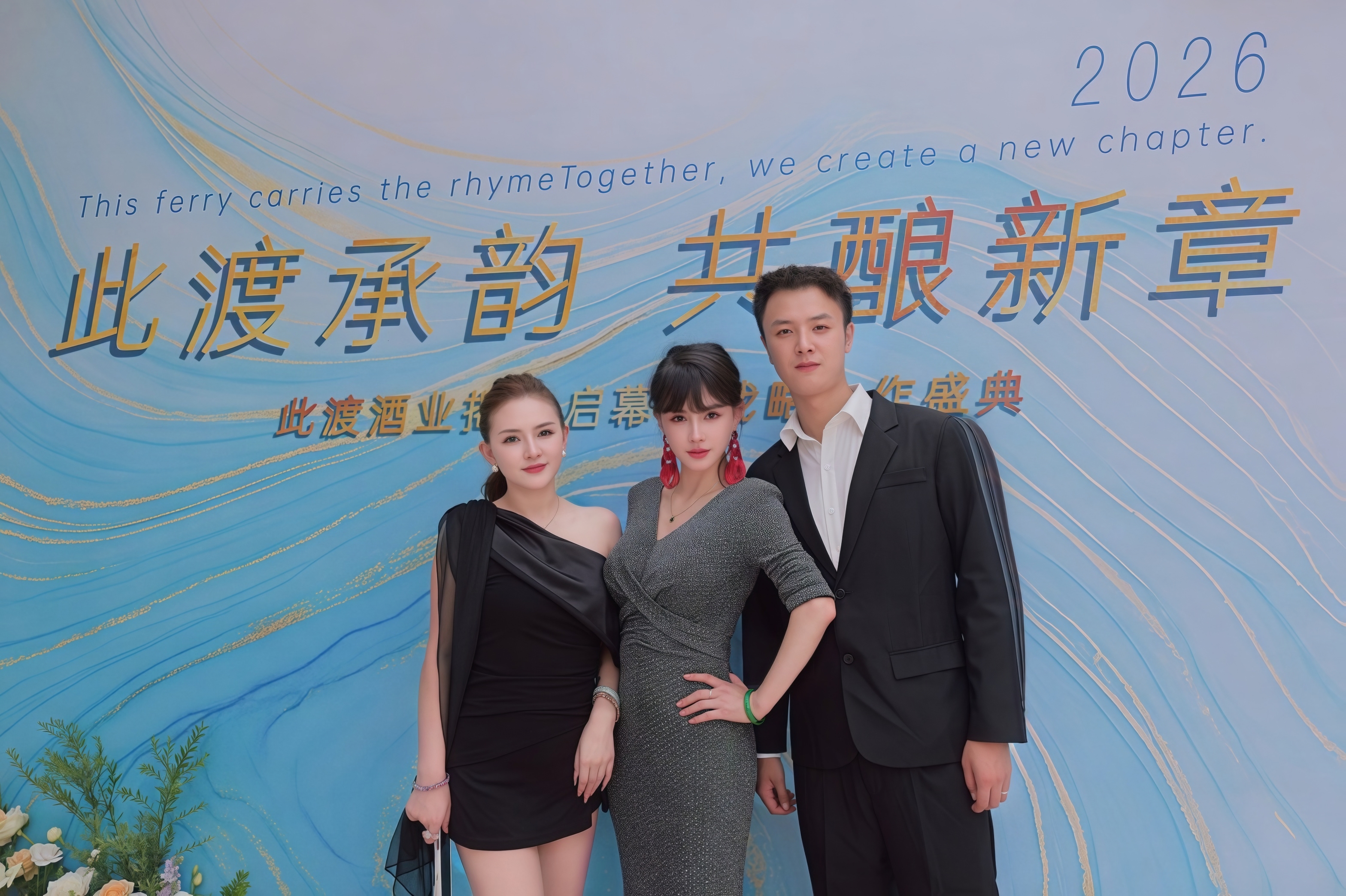 此渡，整装待发。 各领域精英大咖聚力共创， 以年轻化酱酒，开启新的篇章。 配图