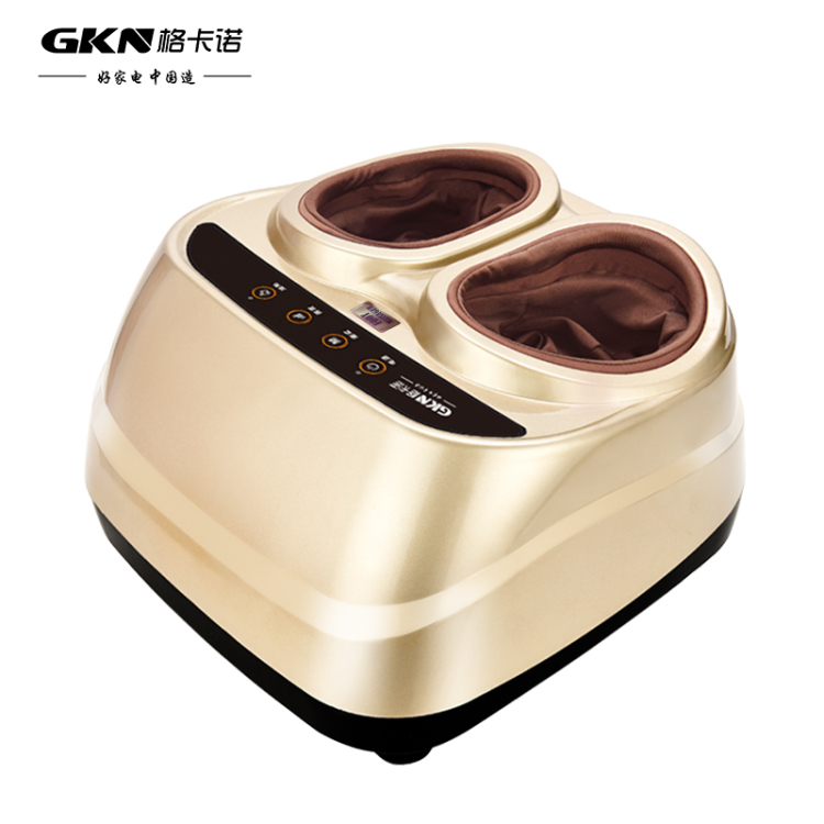 格卡诺足疗机全包裹揉捏足底按摩器脚底按摩仪家用电动刮痧加热按脚器GKN-JB-502