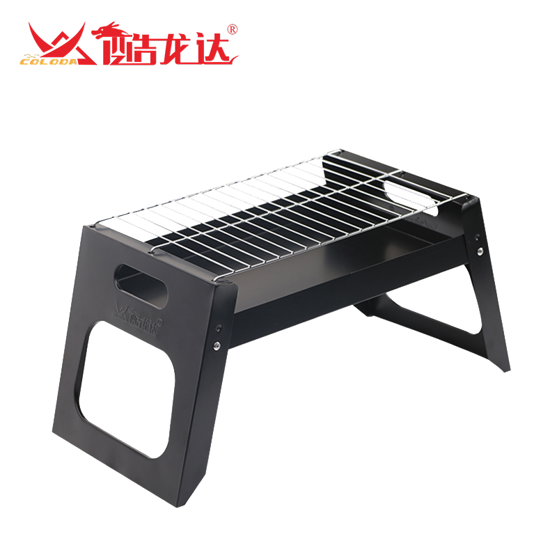 酷龙达户外便携折叠烧烤炉家用不锈钢耐用烤炉露营烧烤架子CLD-SK03