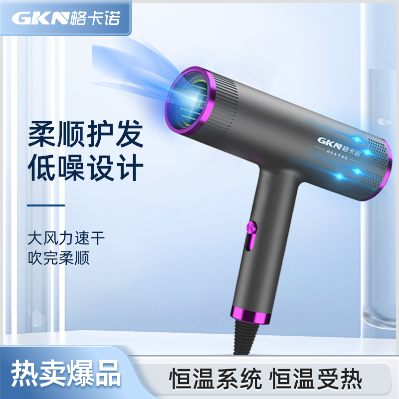 格卡诺吹风机家用大风力不伤发冷热风静音吹风筒宿舍学生GKN-DCF-04A
