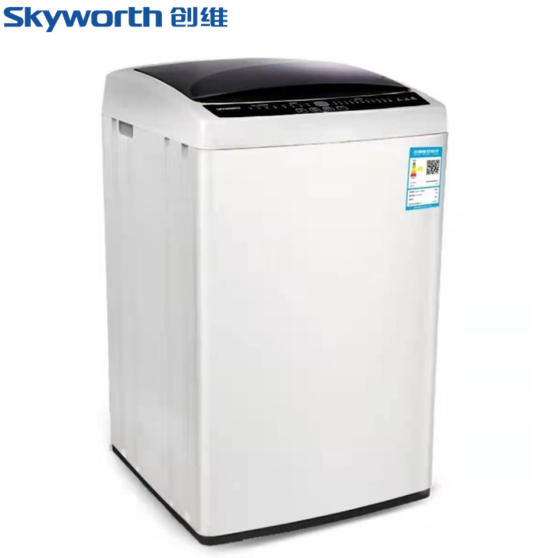 Skyworth创维洗衣机8公斤家用多功能桶自洁洗衣机T80S(专供款）