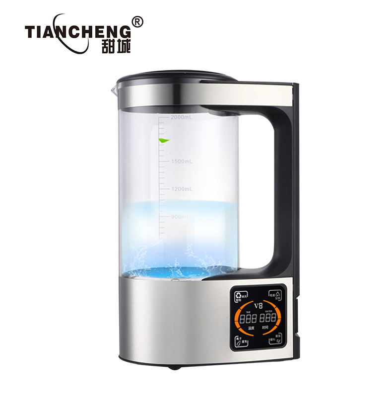 甜城V8家用大容量富氢水杯负离子高浓度养生富氢水素水机