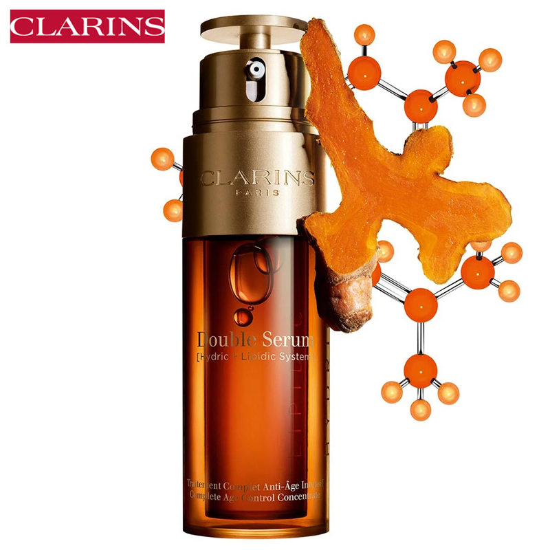 娇韵诗黄金双萃焕活修护精华露专柜版面部精华液抗皱精华液