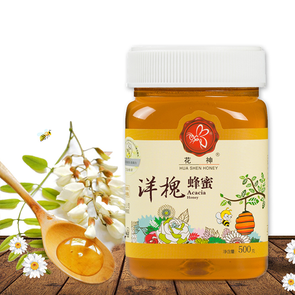 花神蜂蜜正宗纯天然野生蜂蜜自然成熟洋槐蜂蜜农家自产蜂场