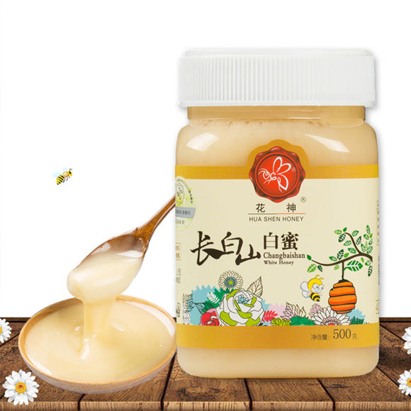 花神蜂蜜正宗纯天然野生蜂蜜自然成熟长白山白蜜农家自产蜂场 