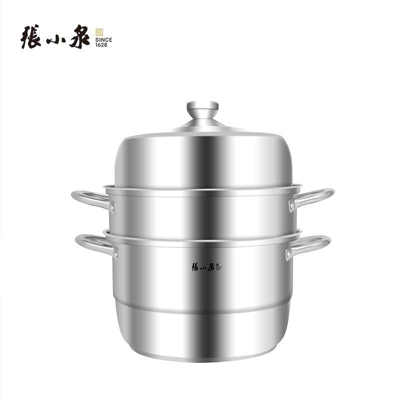 张小泉  韵味三层蒸锅C32420100