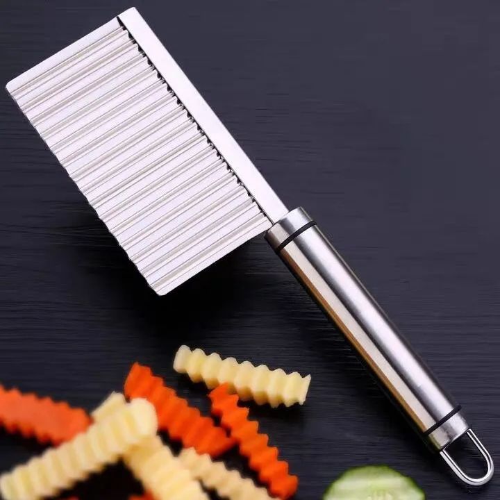 切土豆波浪刀狼牙土豆刀具专用厨房波纹刀家用切条器洋芋花刀神器