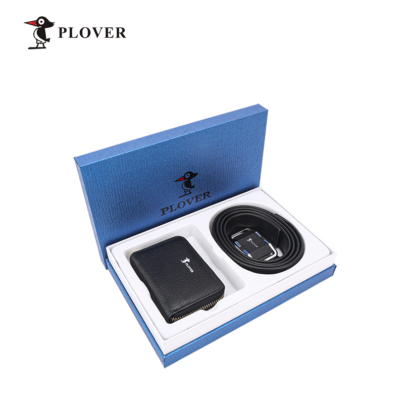PLOVER香港啄木鸟卡包皮带套装GD820044-2A