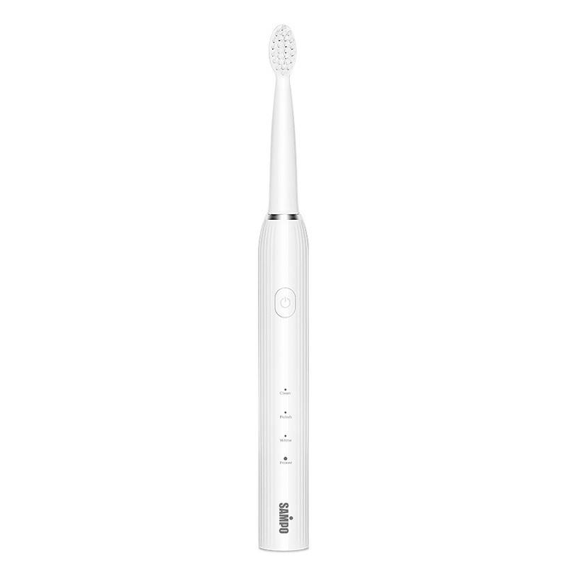 新宝SAMPO声波电动牙刷IPX7防水杜邦刷毛SP-DY002（W）