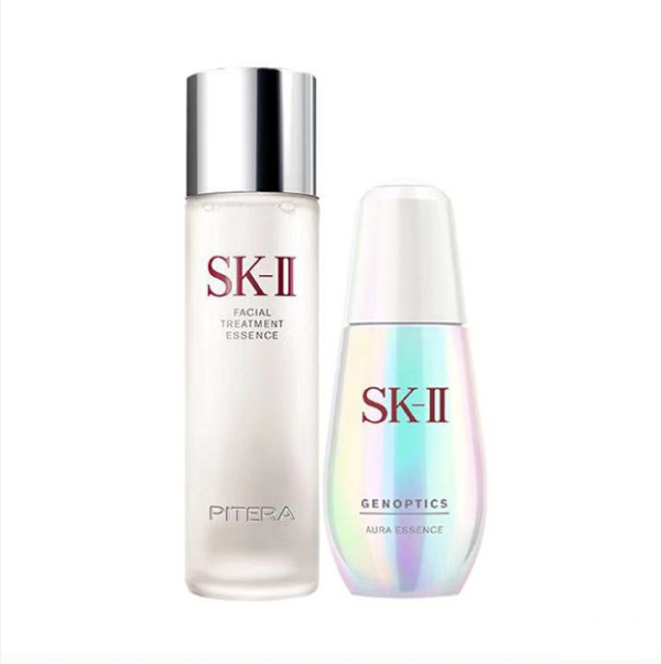 SK-II 护肤品套装 神仙水230ml+小灯泡50ml 新旧版随机发 (GN)
