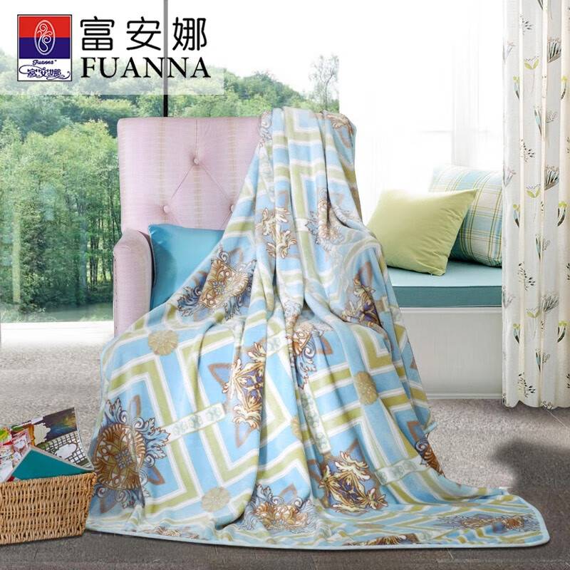 富安娜法兰绒毯-伊斯菲尔150*200cm