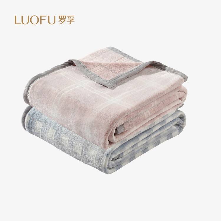 罗莱出品 罗孚简•享轻松法兰绒毯150*200cm
