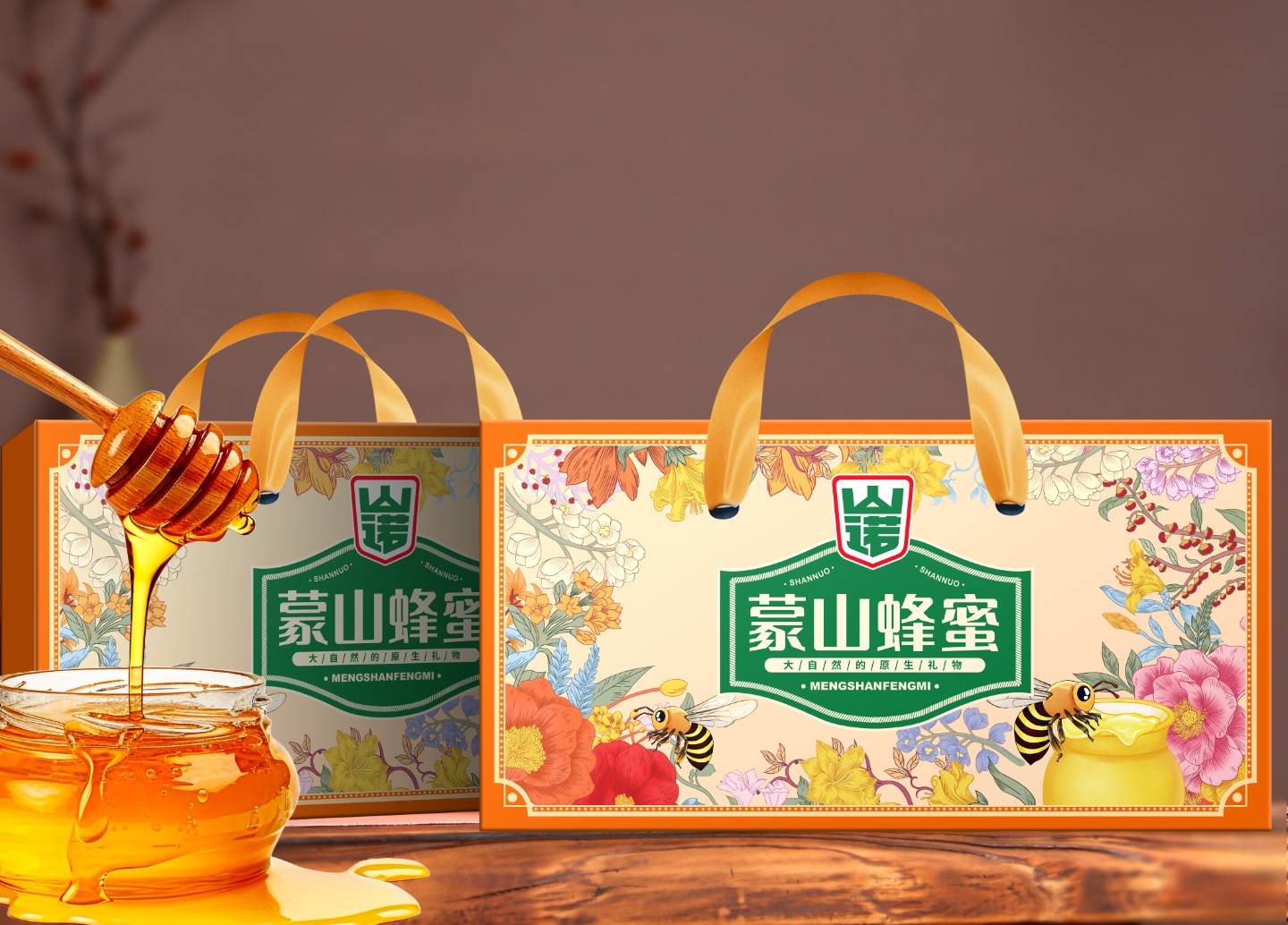 山诺蒙山蜂蜜【新品】12g*80袋