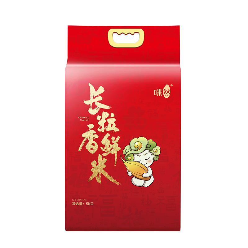 咪然东北直供长粒香鲜米5kg