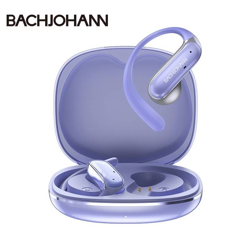 bach johann 德国巴赫B15 不入耳开放式智能运动耳机无线蓝牙耳机挂耳式跑步适用手机电脑平板 【挂耳不入耳