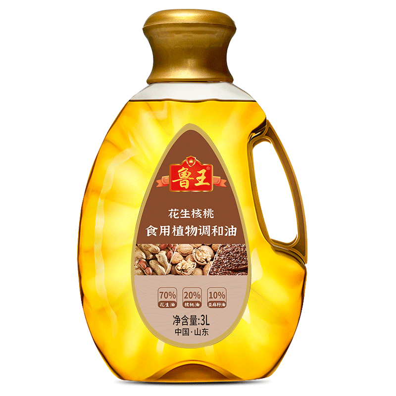 鲁王3L花生核桃食用调和油