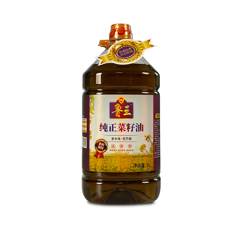 鲁王纯正菜籽油5L