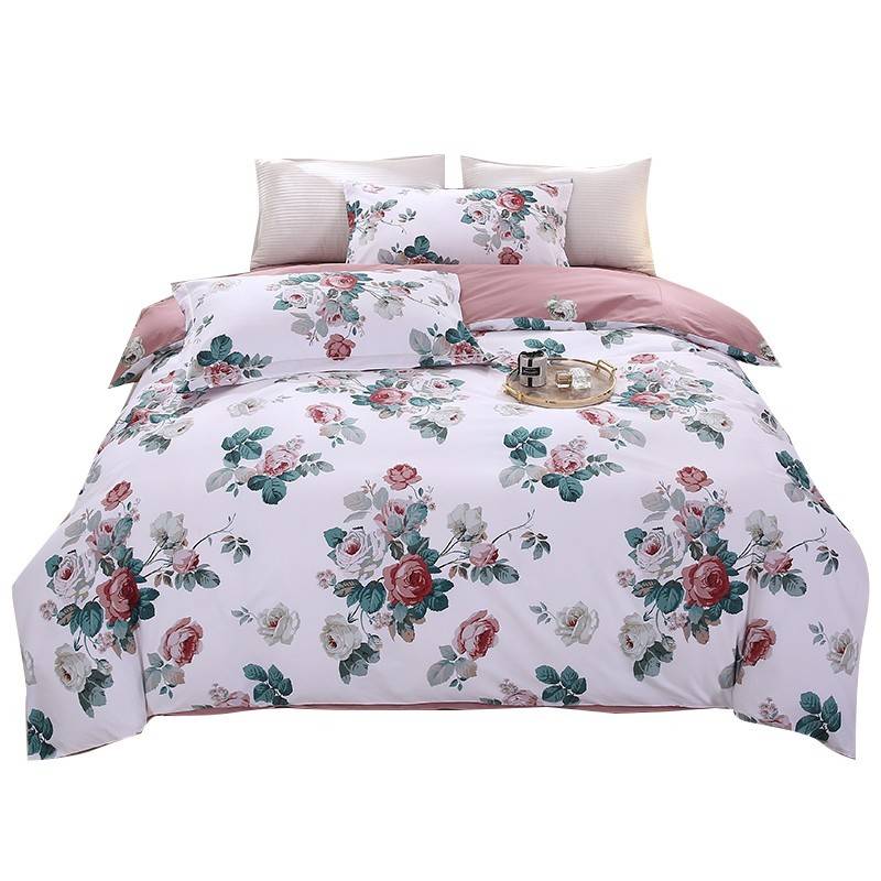 悠梦嘉居 铂金棉精品四件套200*230 YJ-1011赫莲娜粉