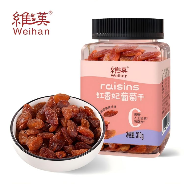 维汉新疆维汉红香妃葡萄干310g无添加干果孕妇儿童零食