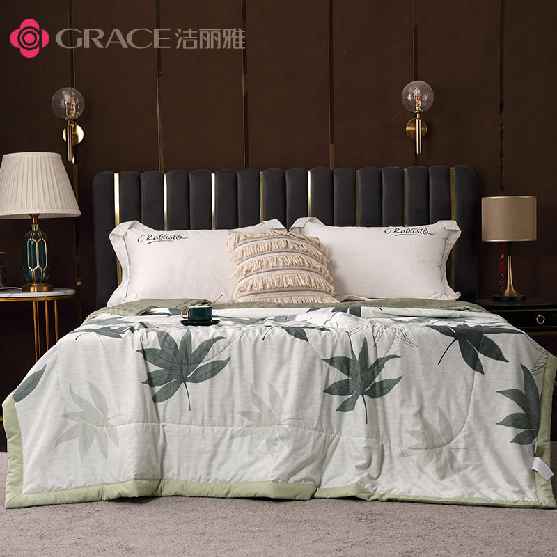 洁丽雅Grace莱卡天丝夏被-慕语  JLY-YHC1465