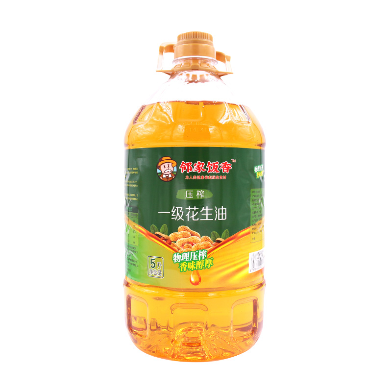 邻家饭香 物理压榨一级花生油 5L/桶 LJFX176