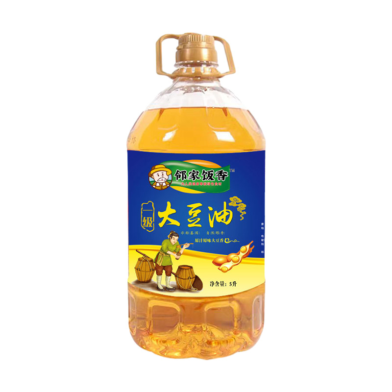 邻家饭香 非转基因 浸出一级大豆油 5L/桶 LJFX163