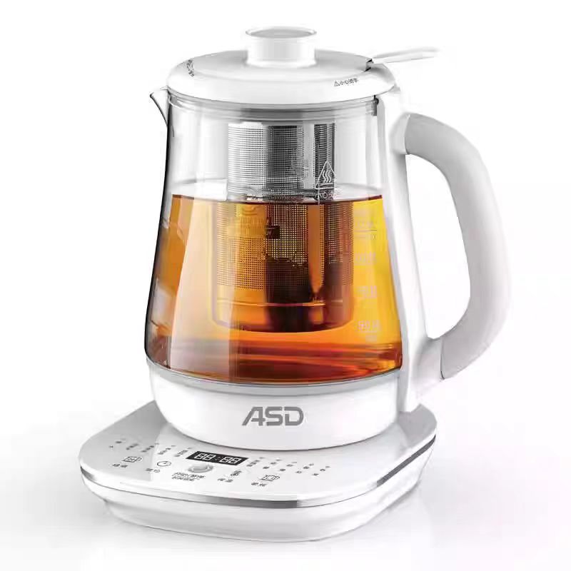 爱仕达养生壶1.5L家用煮茶壶多功能煮茶器办公室小型炖煮AW-D15B311
