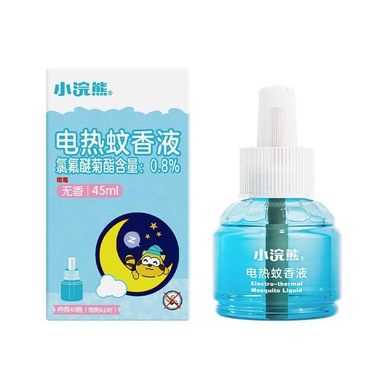 小浣熊电热蚊香液45ml 1098
