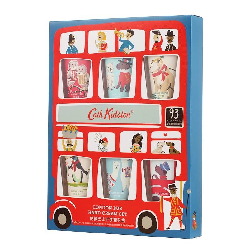 Cath Kidston  伦敦巴士护手霜礼盒