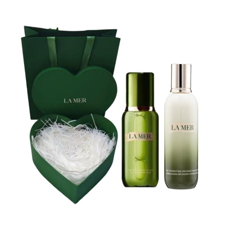 【七夕礼盒】LAMER/海蓝之谜精粹水乳  精粹水150ml+精粹乳125ml (GN)