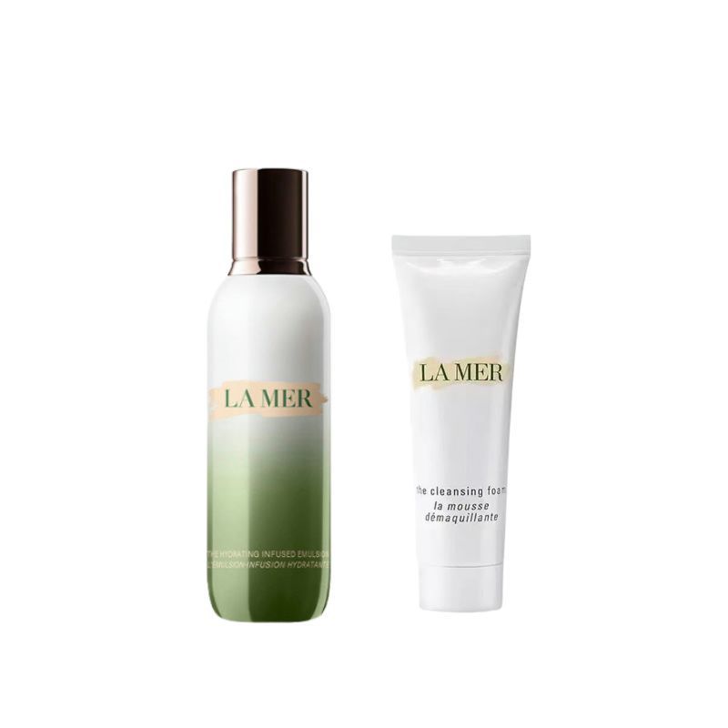 La Mer/海蓝之谜 精萃乳液125ml+洁面30ml+礼袋 (GN)