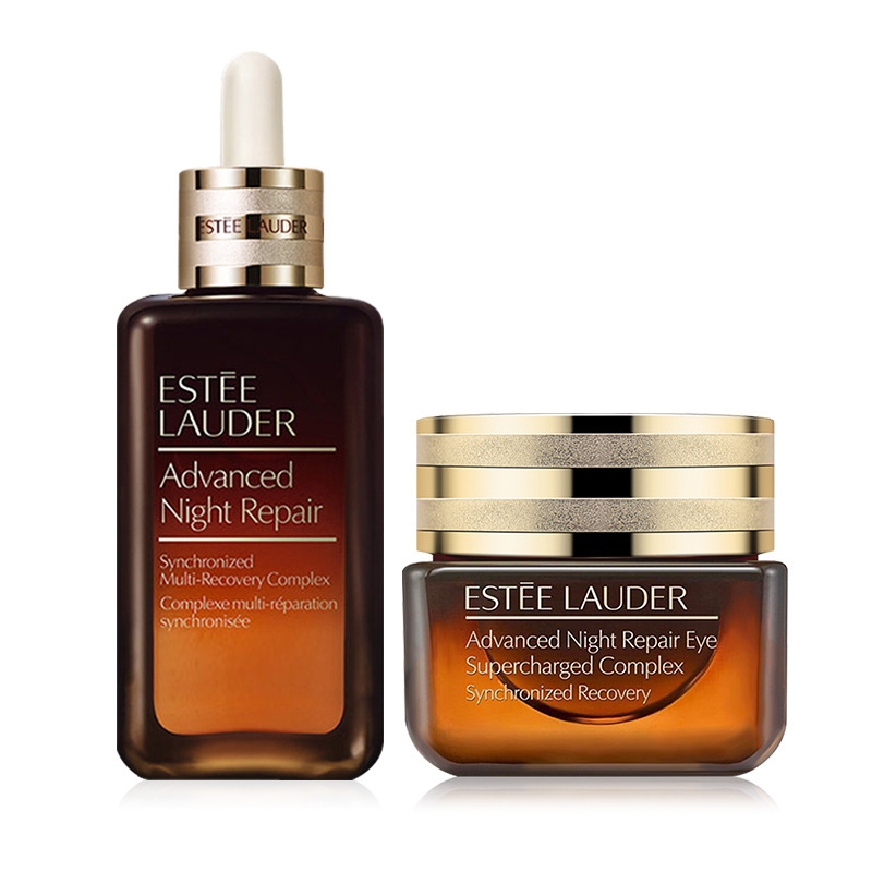 Estee Lauder/雅诗兰黛 第七代特润小棕瓶精华100ml+抗蓝光眼霜15ml  组合套装 (GN)