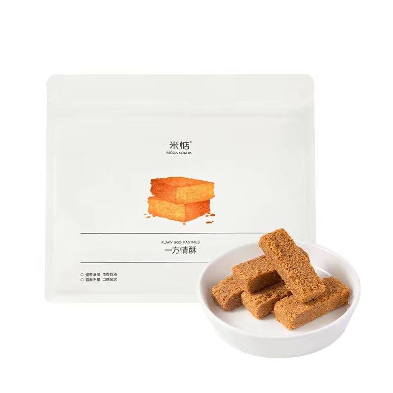 米惦一方情酥鸡蛋酥168g*2袋