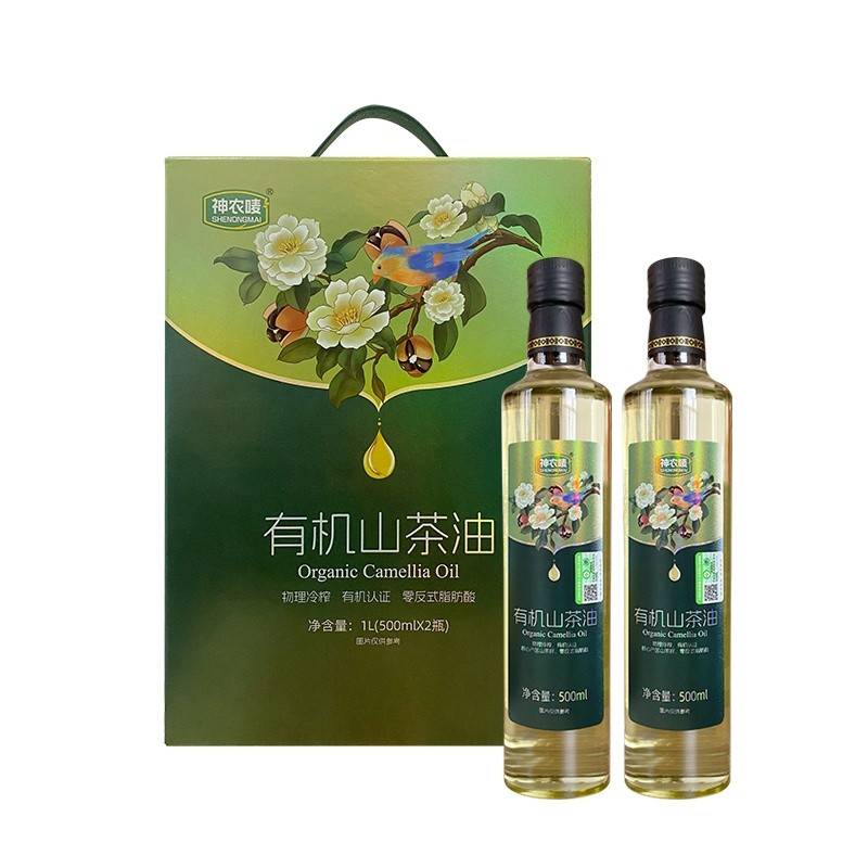 神农唛有机山茶油500ml*2