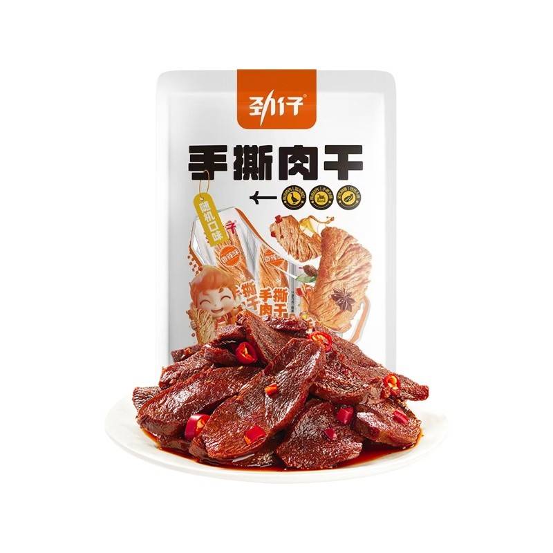 劲仔手撕鸭肉干142g/袋