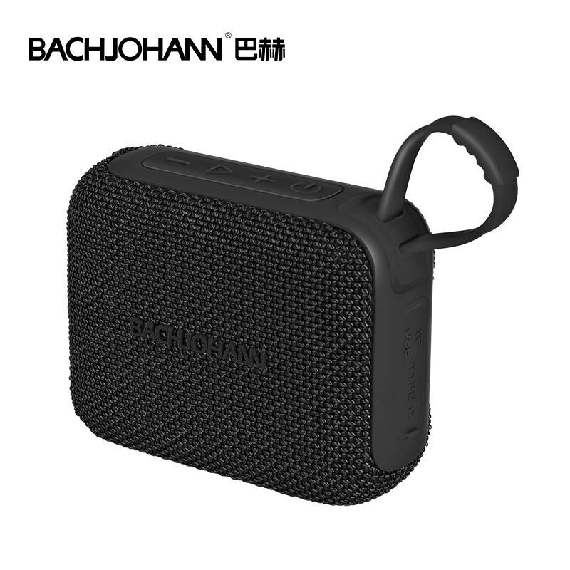巴赫约翰 Q4蓝牙音箱无线小型音响 黑色
