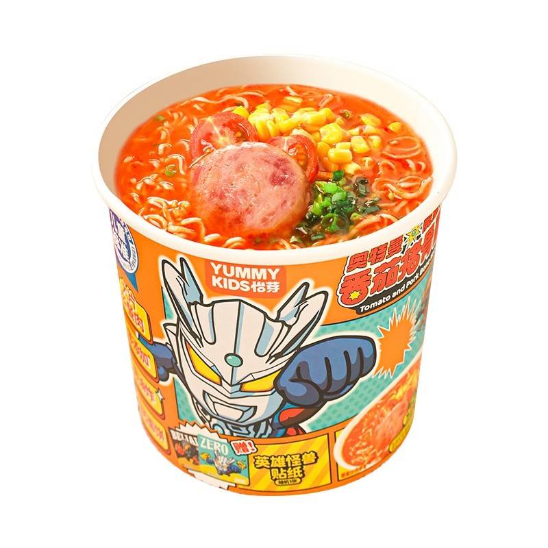 怡芽奥特曼冲泡汤面能量杯