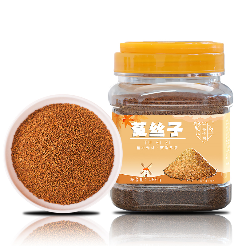 一品清河 菟丝子450g多巴胺罐装