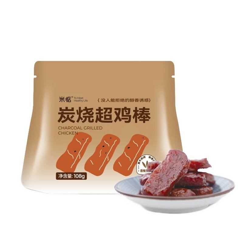 米惦炭烤鸡肉条108g*2袋