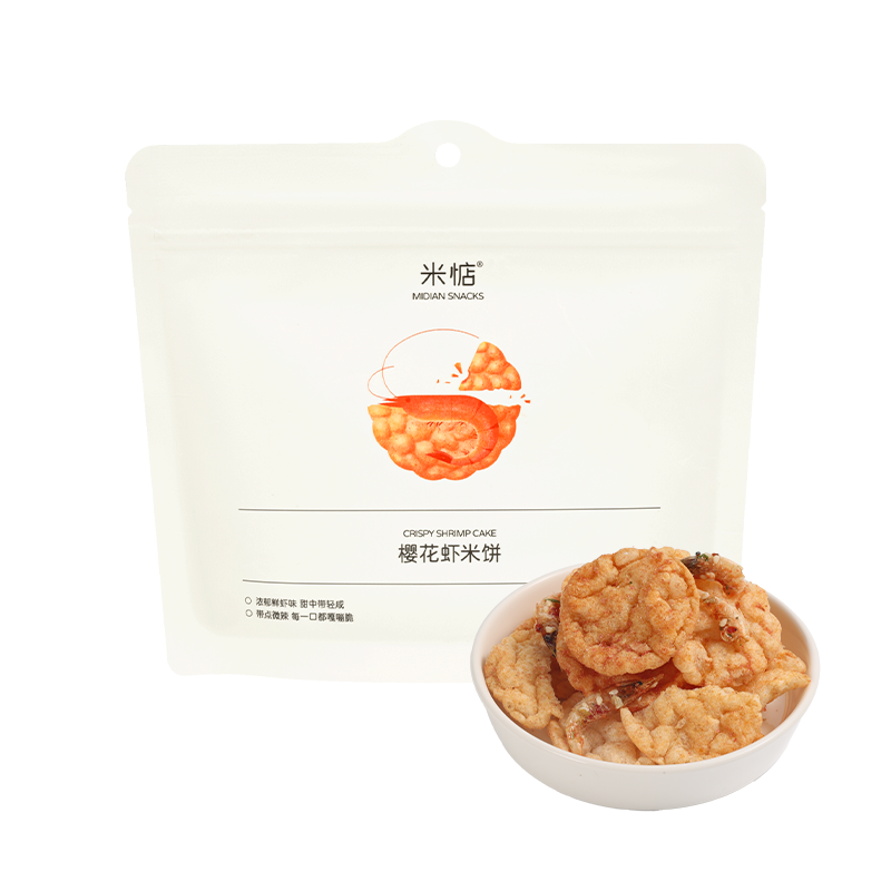 米惦樱花虾米饼45g*3袋